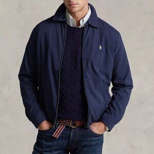 *NEW Ralph Lauren Lightweight Windbreaker Navy Size XL